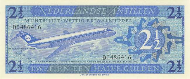 2 1/2 Gulden p21 1.9.1970